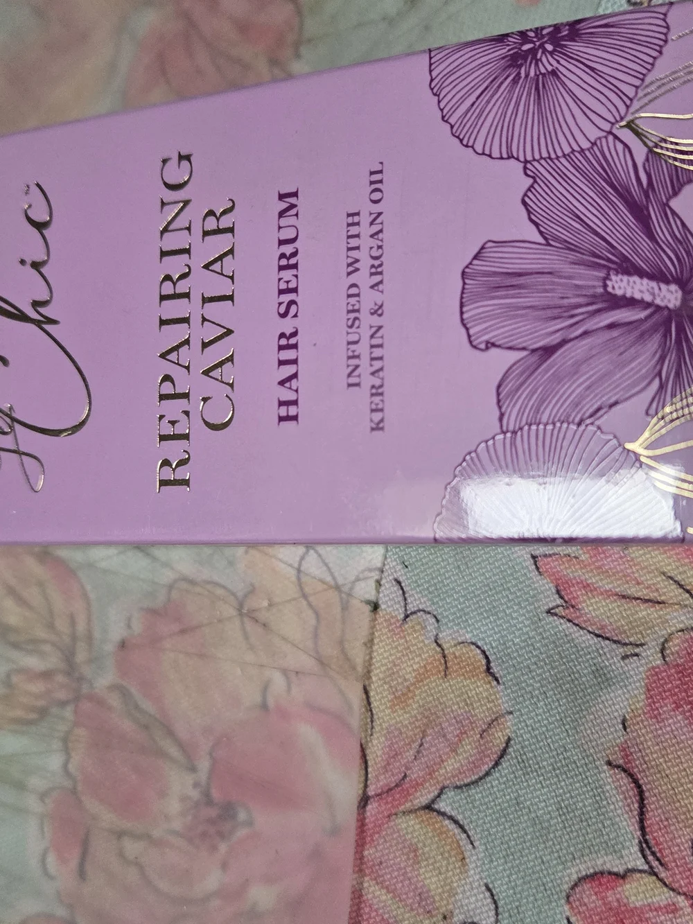chic Repairing Caviar Hair Serum — Lavender Pink